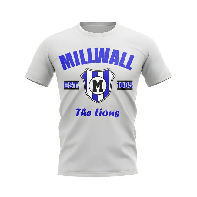 Certified Millwall Established Football T-Shirt (White)