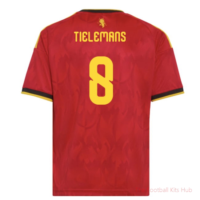 [JED] 2026/27 Belgium Home Shirt (Kids) (Tielemans 8)