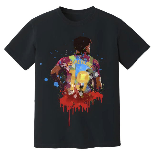 New Barcelona T-Shirt Match Shirt 2025-2026 (1)