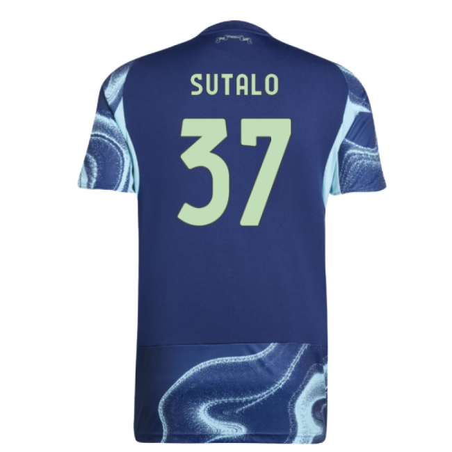 Authentic 2025-2026 Ajax Away Away With Modern Design - Eredivisie