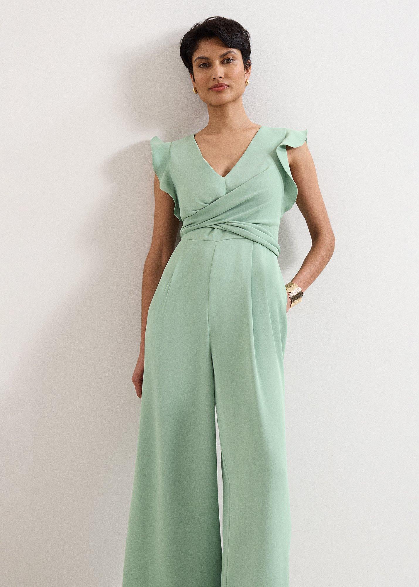 Petite Ayla Wide Leg Jumpsuit