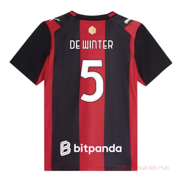 Matchday AC Milan 2026-2027 Home Shirt (Kids) (De Winter 5)