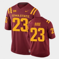 Men's None Game 2024 game jersey Mike Rose #23 stitched Jersey