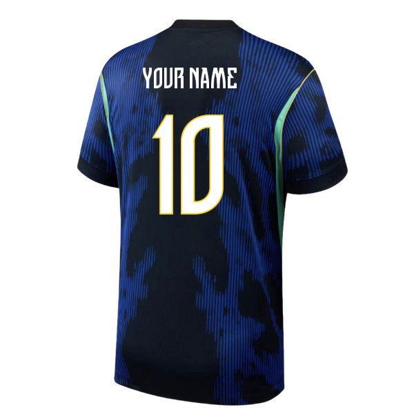 Brazil 2026-2027 Away Shirt Custom Name Soccer Jersey - Team Kit