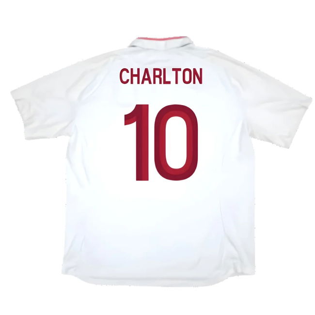 England Soccer Team Limited Find Home Rare Jersey (Charlton 10)