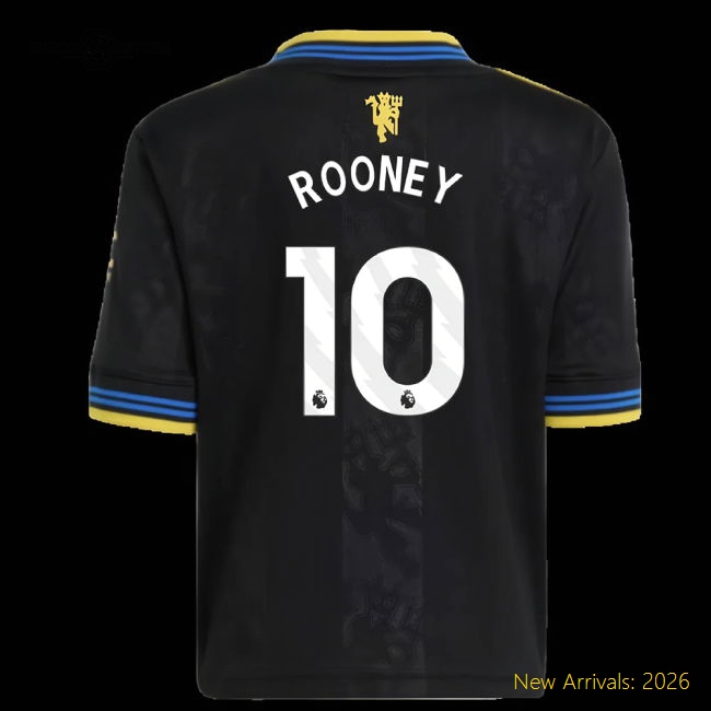 Durable Football Team Mini Rooney Jersey 2025-2026 Quick-dry