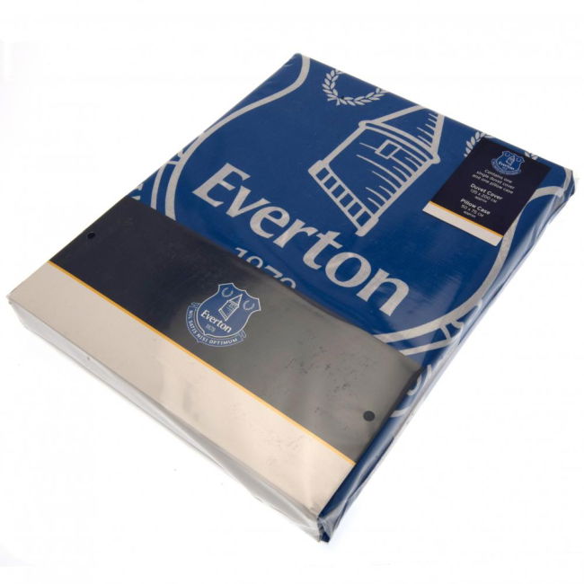 Classic Everton Everton FC Pulse Single Duvet Set for Game Day