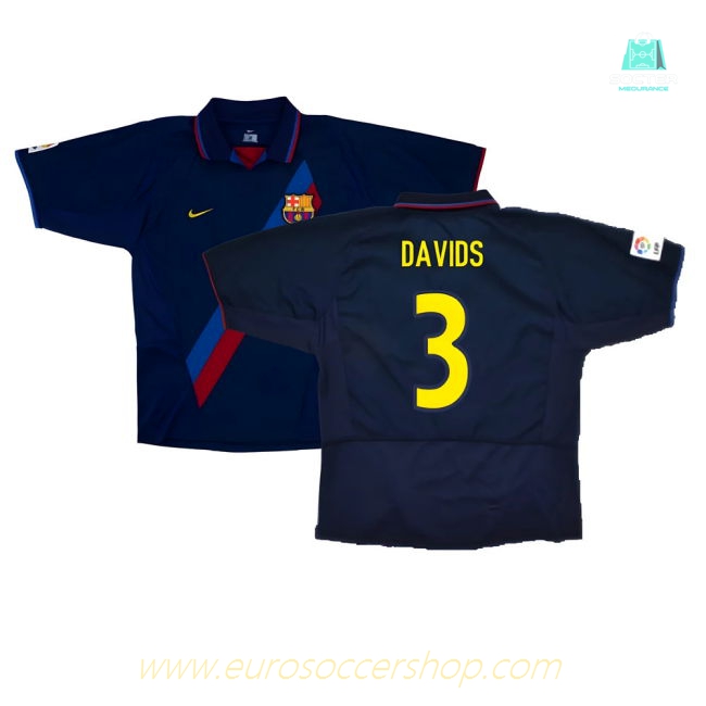 Barcelona 2003-04 Third Shirt ((Very Good) XXL) (Davids 3)