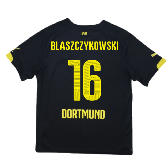 Top-grade Borussia Dortmund 2014-16 Away Shirt ((very Good) S) (bla