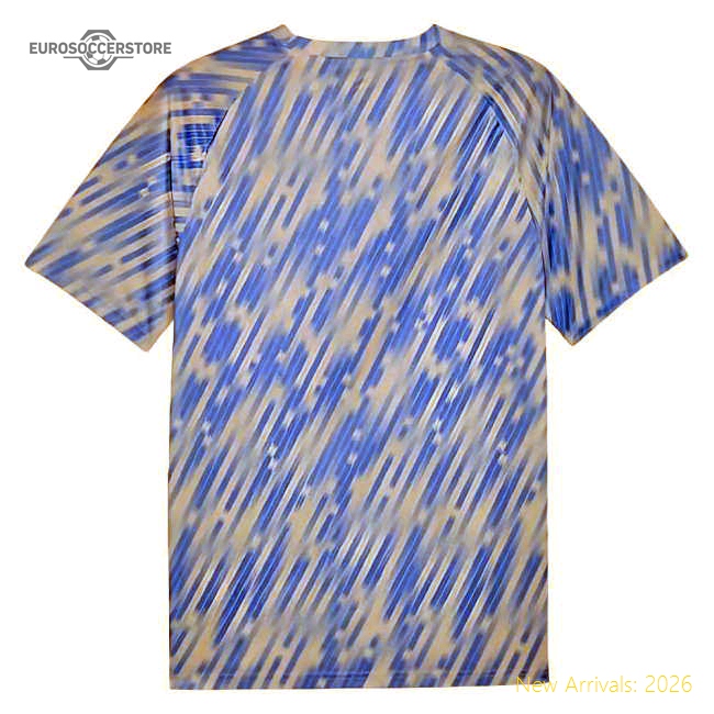 2025-2026 Man City Warm Up Jersey Silver Sky Performance