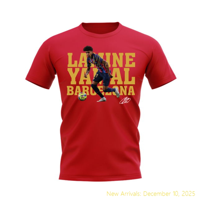 Barcelona Tee - Authentic Fan Edition - Durable Fabric - Match Quality