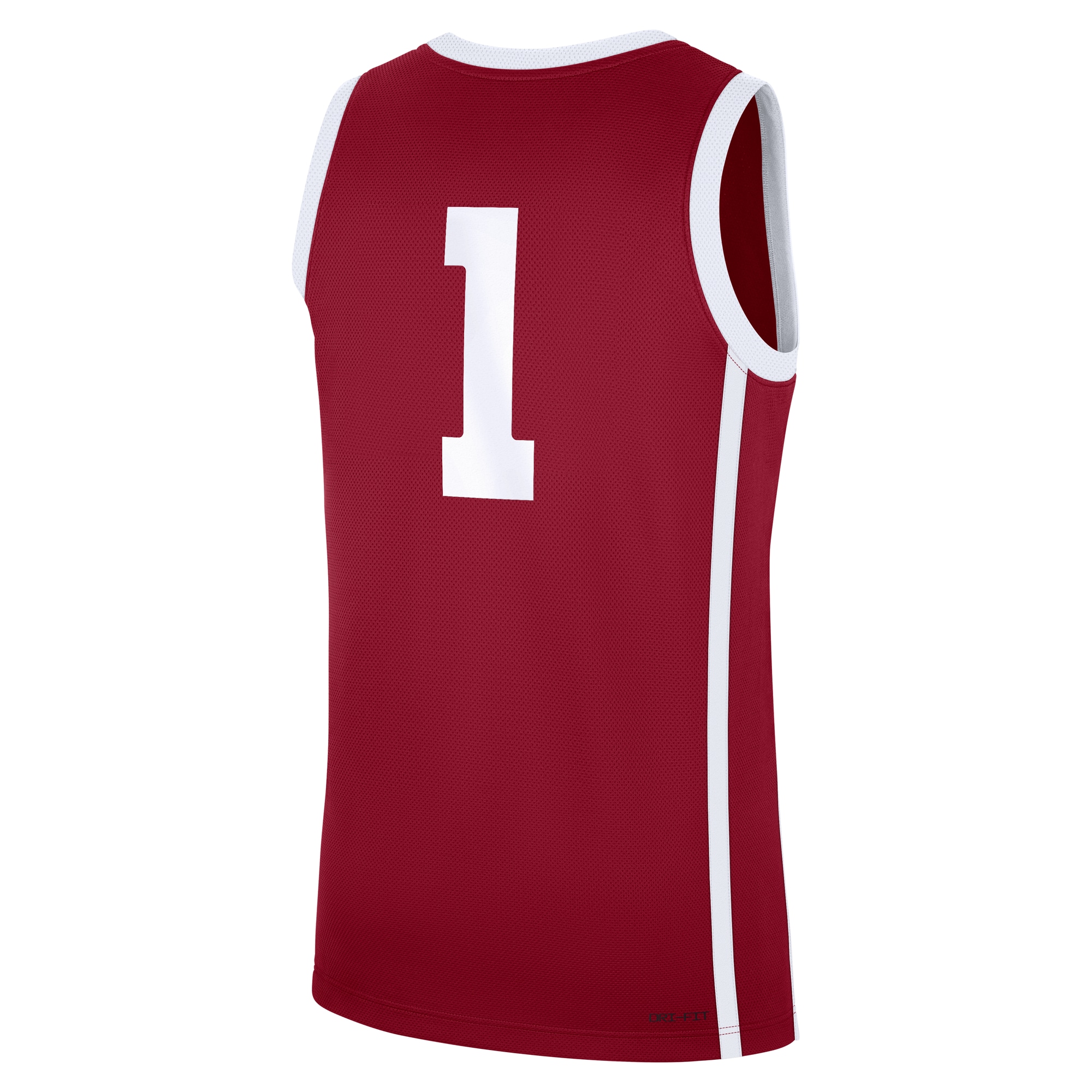 [NJP] Oklahoma Sooners Road Replica Basketball Jersey - Crimson