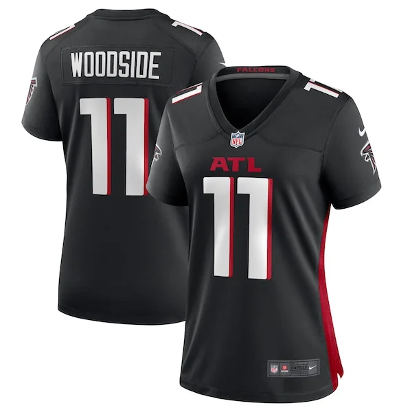 None Logan Woodside Game Jersey - Black | NFL Player Jersey | NFL Foot