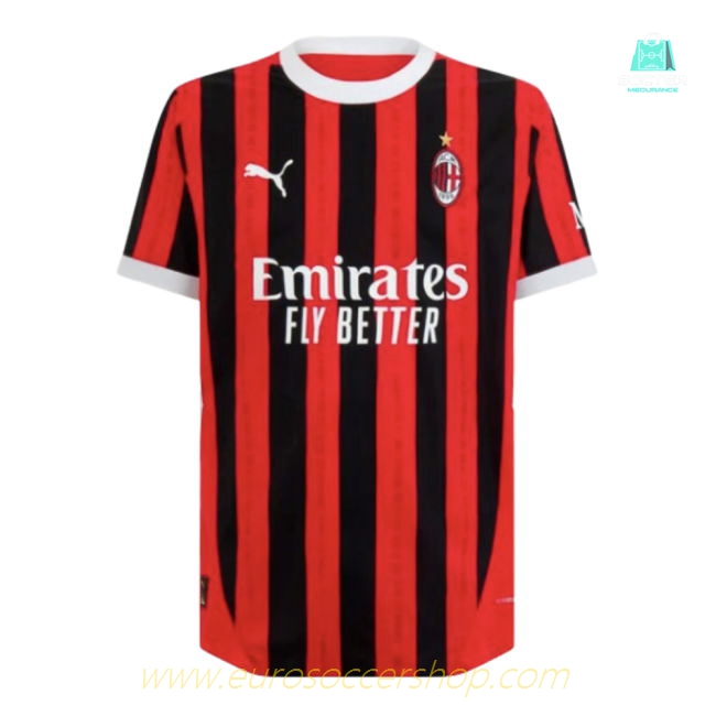 2024-2025 AC Milan Home Authentic Shirt (Shevchenko 7)