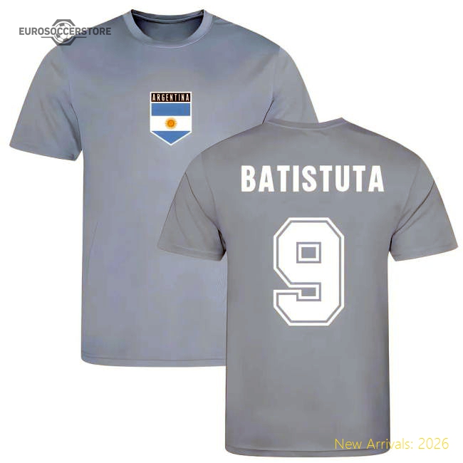 Batistuta Argentina National Team Training Jersey (sky Blue)