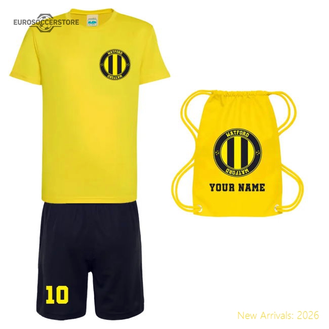 Official Personalised Watford Training Kit Package - Premium Quality