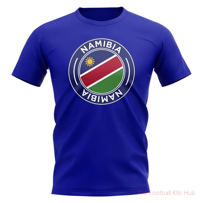 Namibia Football Badge T-Shirt (Royal)