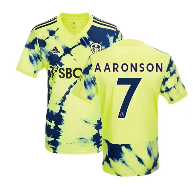 Leeds Authentic 2022-2023 Leeds United Away Shirt (AARONSON 7)