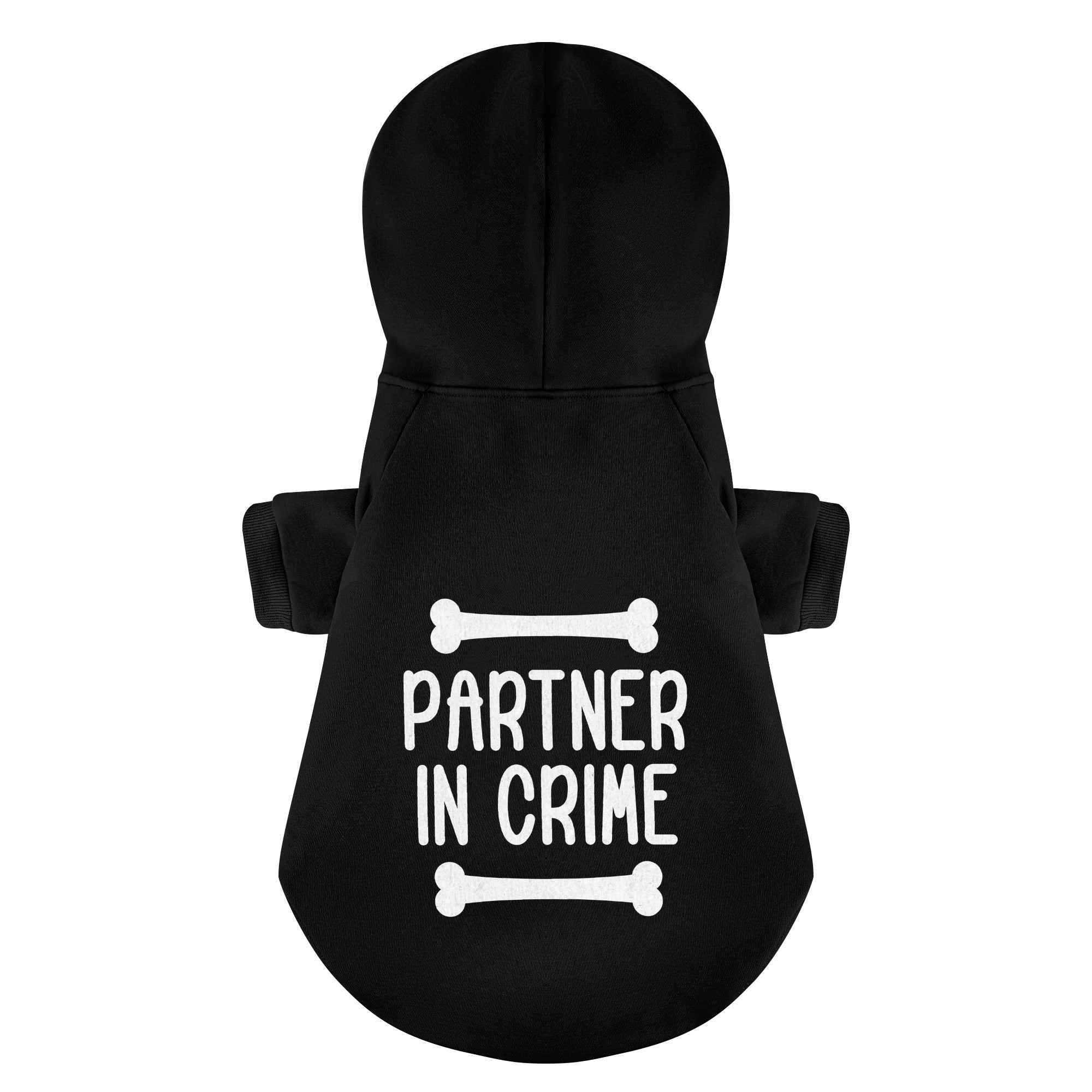 Partner in crime and Accomplice - Matching French Bulldog Hoodies – Stylish, Cozy & Personalized!