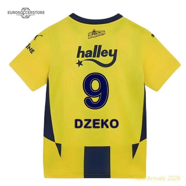 2024-2025 Fenerbahce Home Shirt (Kids) (Dzeko 9)