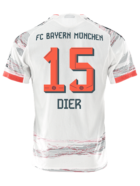 FC Bayern Munich Patch 2025-2026 Bun Away Jersey – Authentic Shirt