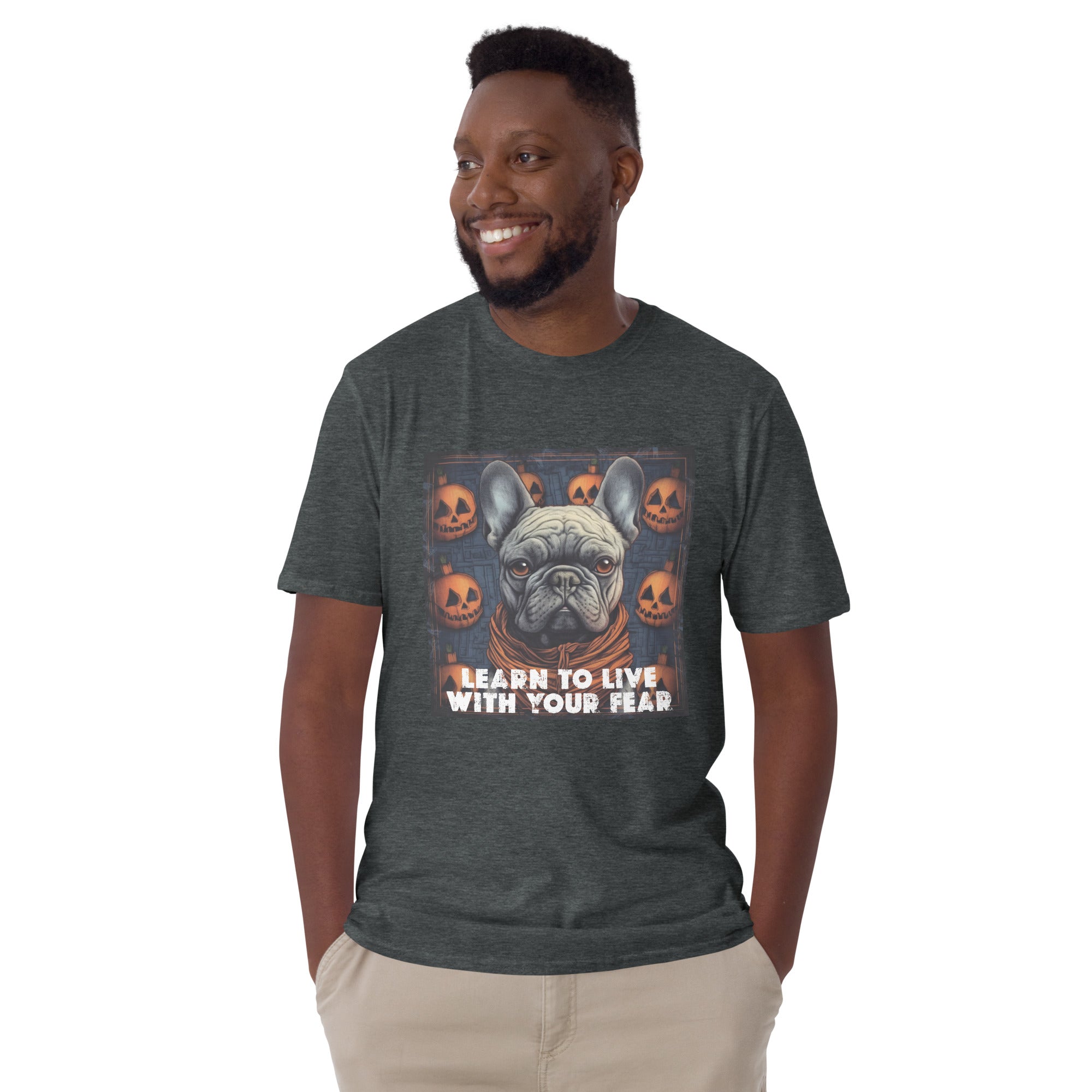 Frenchie-Fan Stylish Canine Attire - Unisex T-shirt for Street Style