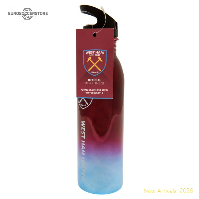 High-quality West Ham United Fc Uv Metallic Drinks Bottle