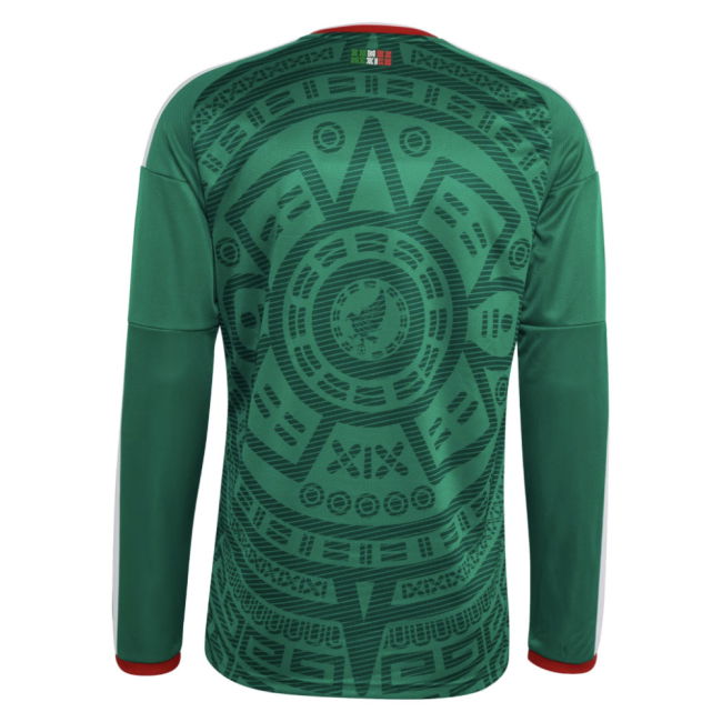 Discounted 2026-2027 Mexico Long Sleeve Home Shirt High-Quality Jersey