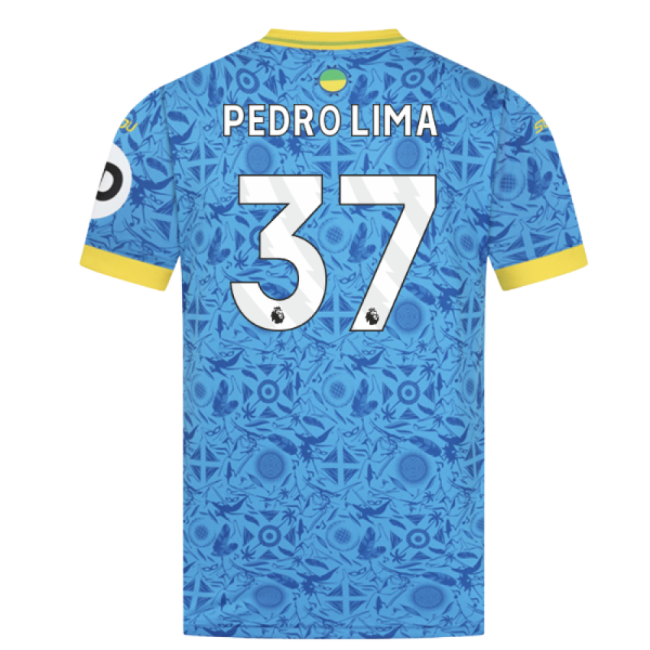Intense Wolves Wolves Third Shirt Pedro Lima #37 Authentic Design ...