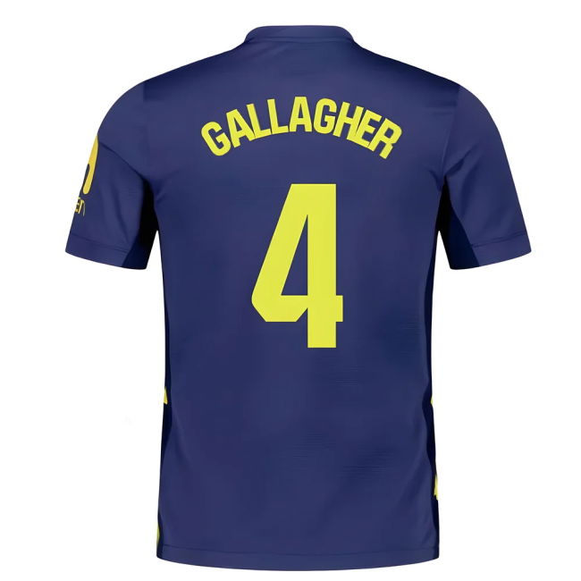 2025-2026 Atletico Madrid Away Shirt (Gallagher 4) - Supporter Esse...