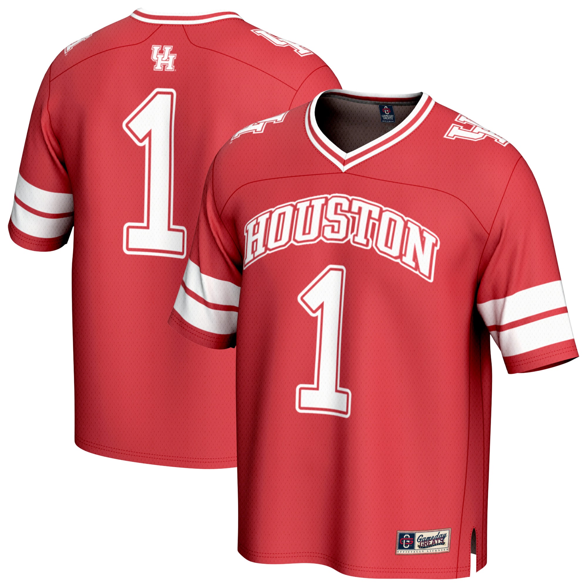 Houston Cougars GameDay Greats Unisex Lightweight Collegiate Football Fashion 2026 Season Football Jersey - Red