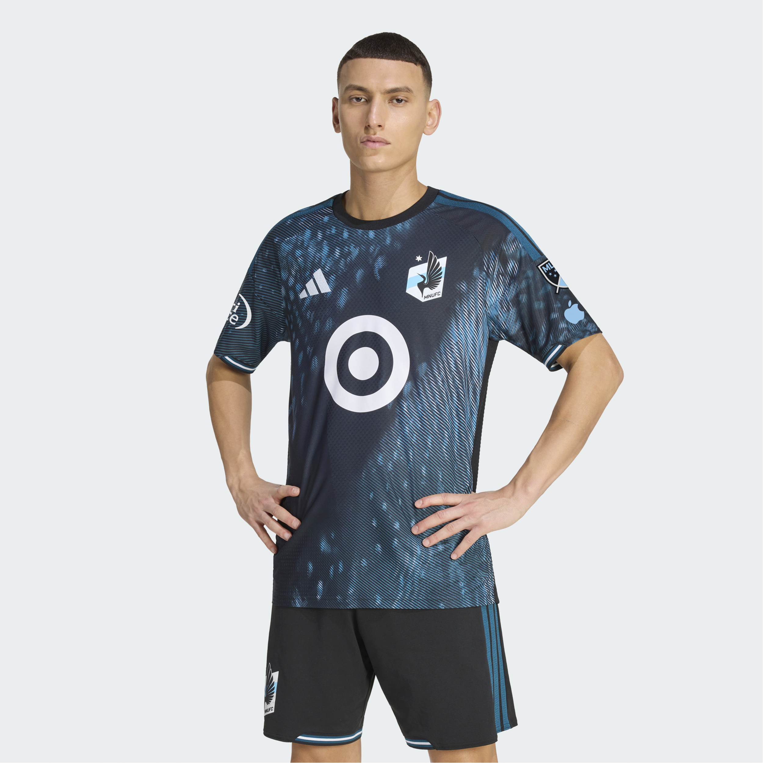 [SJH] Minnesota United FC 2026 The Decade Kit On-Field Authentic Patch Jersey - Black