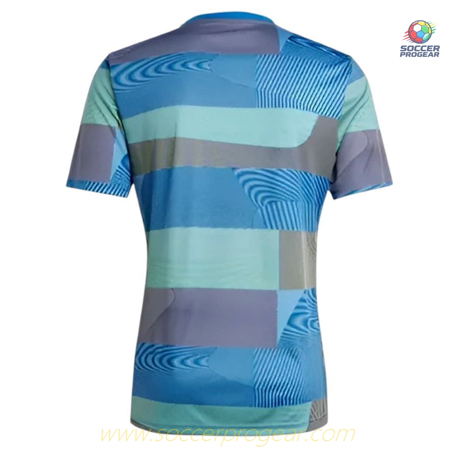 Real Madrid Pre Match Soccer Jersey 2025-26 Edition