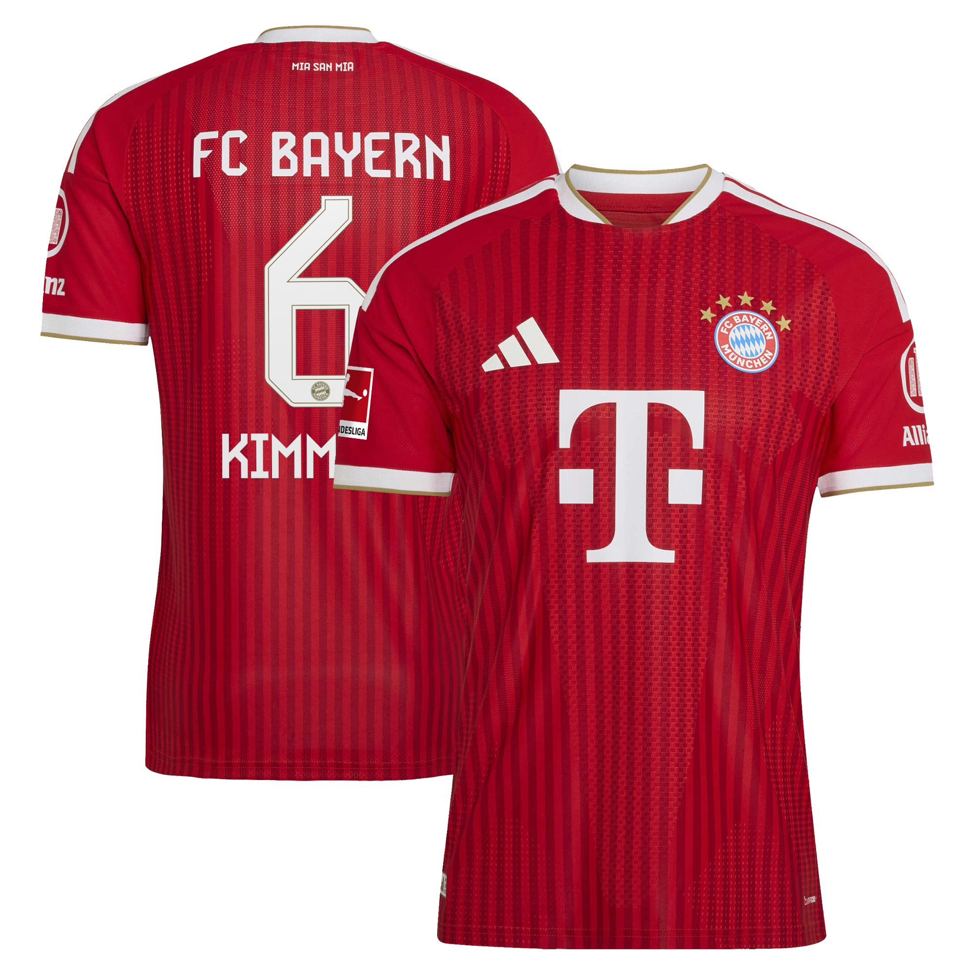 [SJH] Joshua Kimmich Bayern Munich 2026/27 Home On-Field Authentic Jersey - Red