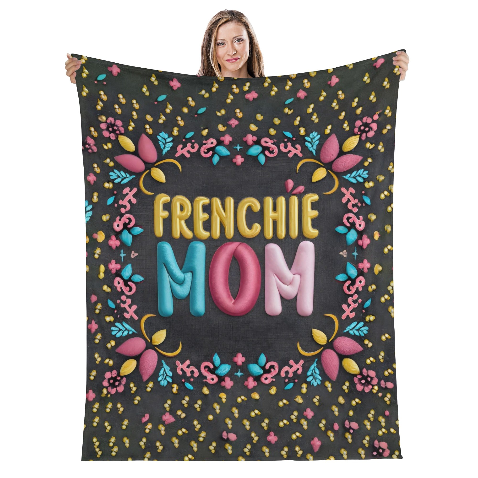 Frenchie Mom - Bulldog Blanket Paw Protection | Vet-recommended