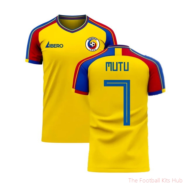 Romania 2025-2026 Home Concept Football Kit (Libero) (MUTU 7)