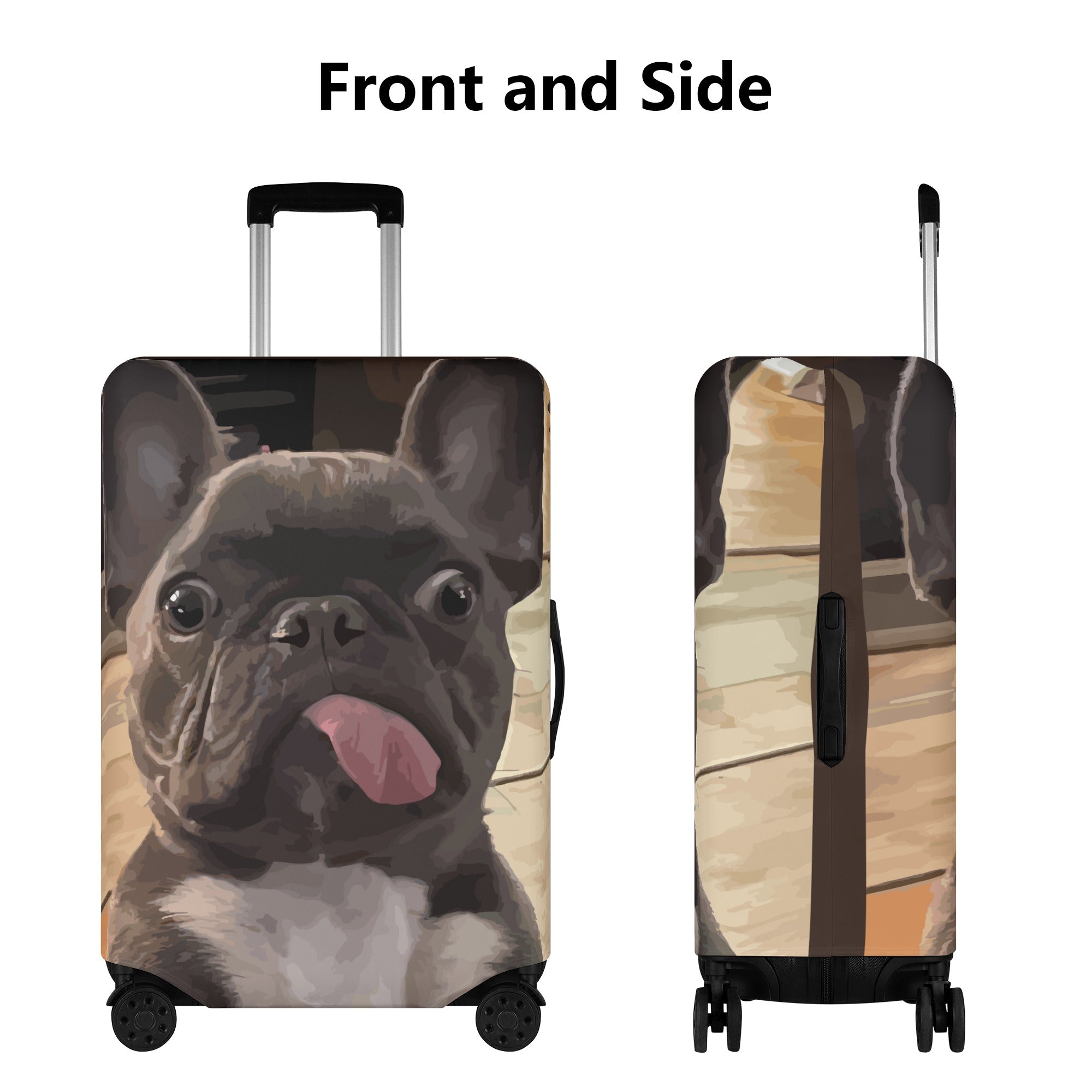 French Bulldog Molly Luggage Cover Cute Frenchie Essential