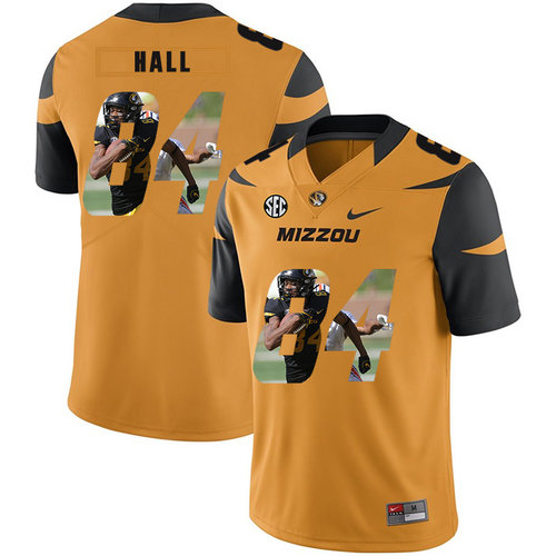 Men's None Gold 2024 away jersey Emanuel Hall #84 team authorized