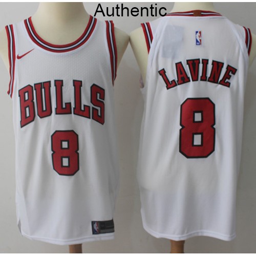 Premium Quality Chicago Bulls Zach #8 NBA Replica Jersey Basketball