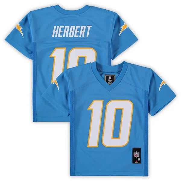 None Justin Herbert Replica Jersey - Blue | NFL Player Jersey