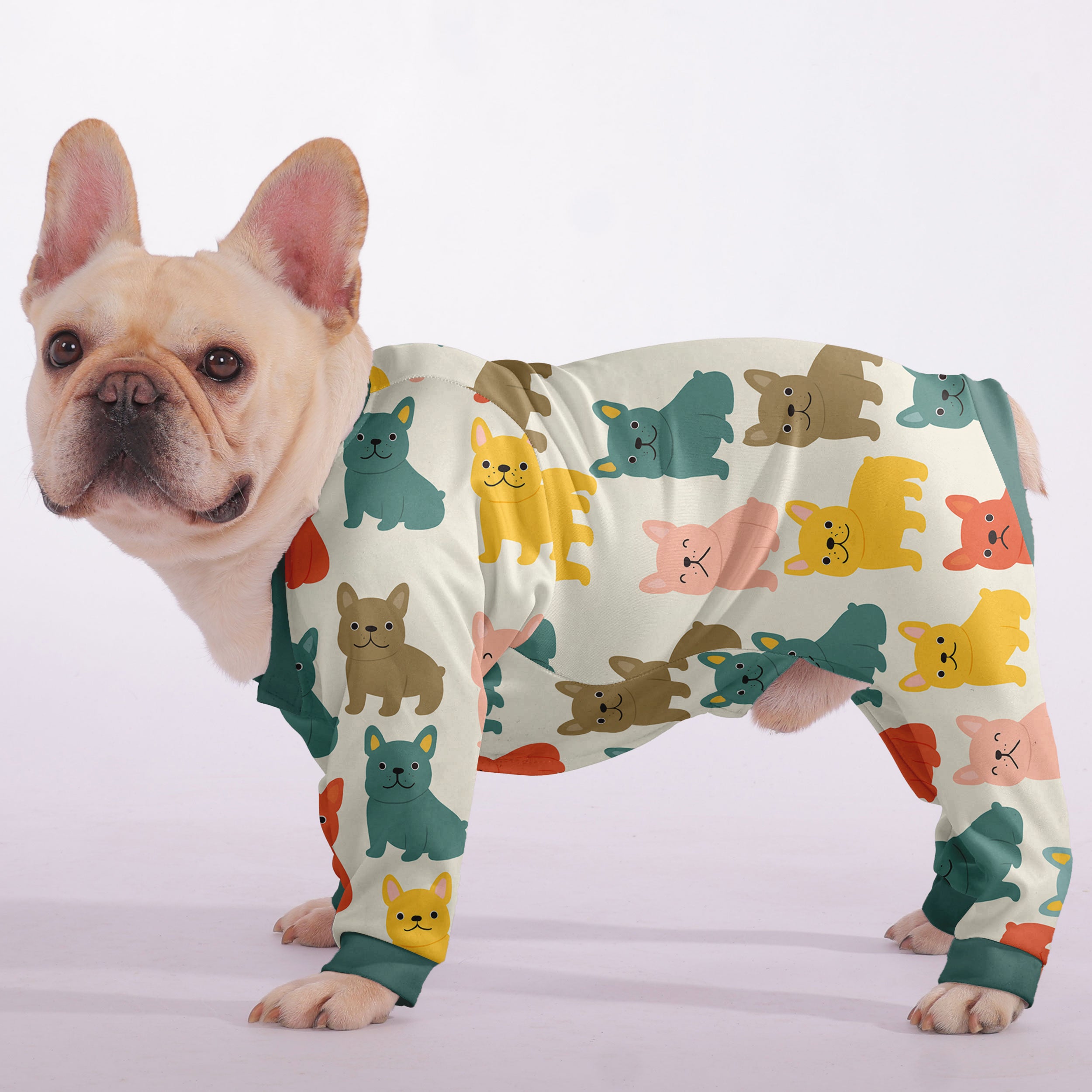 Premium Matching Pajama Set For Frenchie Lovers Indoor Use | Comfort Fit