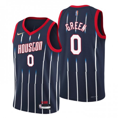 HOU Jalen #0 Pro Series Game Jersey Modern Design Basketball