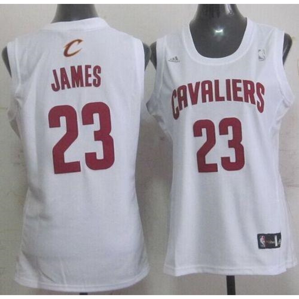 Premium LeBron James23 White Jersey - - Fan Favorite