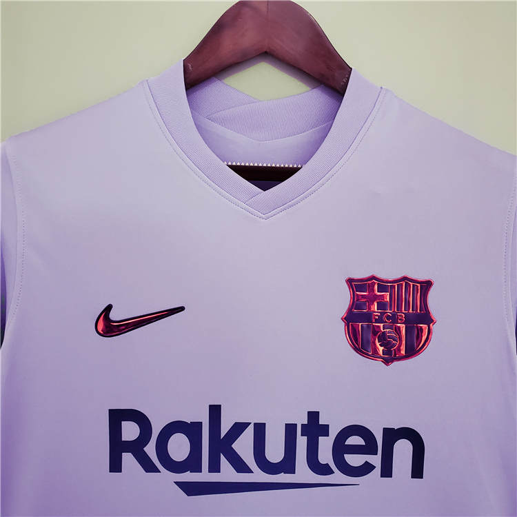 Barcelona FC 2122 Away Purple Shirt - Official Replica 12175
