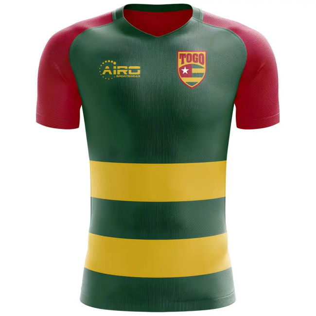 Pro-Grade Aero-Dynamic 2025-2026 Togo Flag Concept Football Shirt -