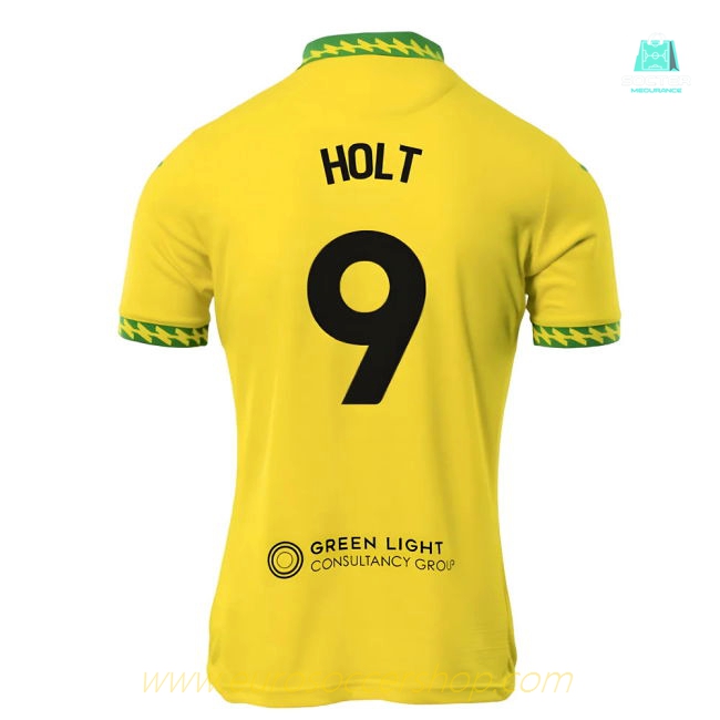 2025-2026 Norwich City Home Shirt (Holt 9)