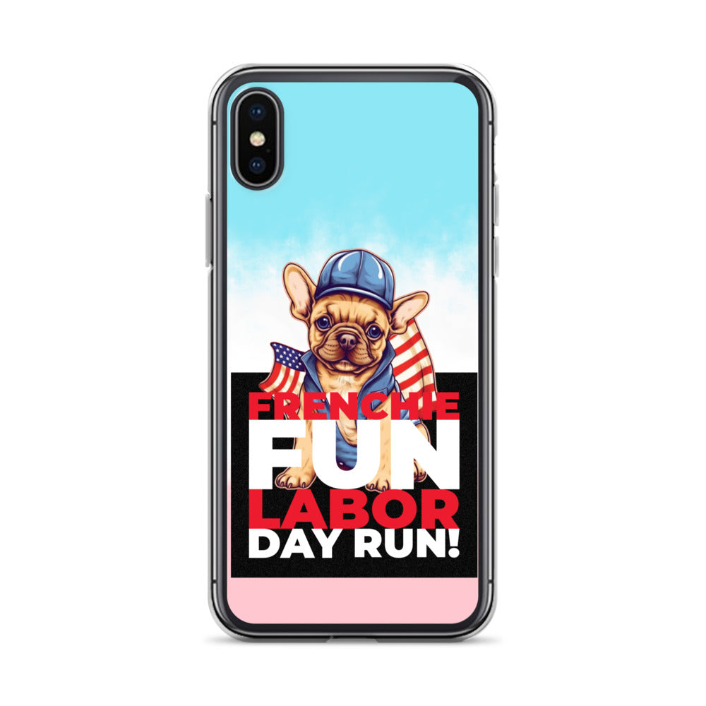 Cozy Frenchie Fun - Clear Case For Iphone® for French Bulldog Lovers