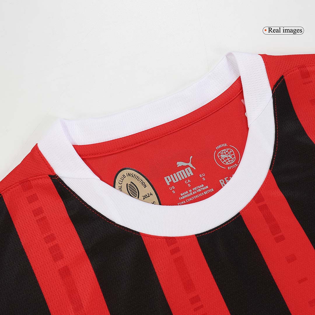 AC Milan Home  Soccer Jersey 2024/25 Authentic Kit