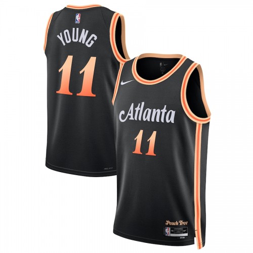 LAC Black Nike A. Hawks #11 NBA Jersey Game Day Wear Basketball Jersey
