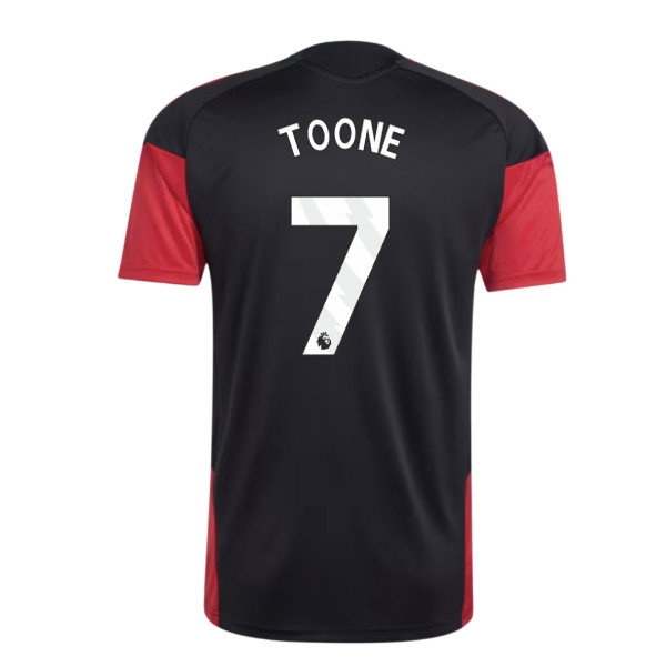 [DDJ] 2026-2027 Man Utd Training Jersey (Black) (Toone 7)
